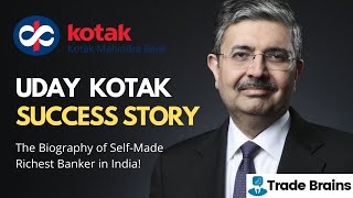 Uday Kotak Biography  The Story of Richest Banker in India  Indian Businessman Case Study [upl. by Latoya]