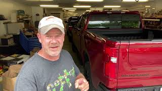 Removing rear bumper step inserts on 2021 Silverado [upl. by Ardyth]