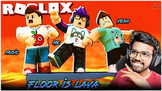 FLOOR IS LAVA 🤣  Roblox in Telugu  Maddy Telugu Gamer [upl. by Oiled397]