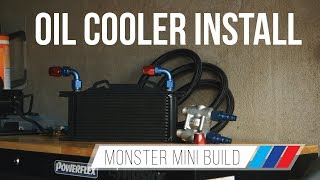 COOL YOUR OIL  Oil Cooler Install [upl. by Bakemeier]