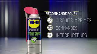 Présentation du Nettoyant Contacts WD40 SPECIALIST® [upl. by Deanna]