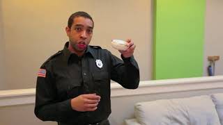 How to Change the Battery in HardWired Smoke Alarms [upl. by Ycrad]