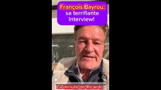 françois Bayrou sa terrifiante Interview [upl. by Anabella]