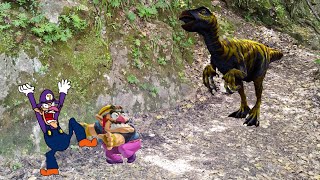 Wario amp Waluigi Dies By Adder The Hypsilophodon While Hiking In The Jungle [upl. by Adams]