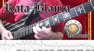 Rata Blanca  Talismán Guitar Cover  TABS [upl. by Leahcimnoj]