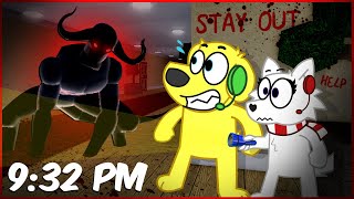 SURVIVE 24 HOURS at the CURSED HOTEL on Roblox [upl. by Eedahs]