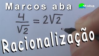 RACIONALIZAÇÃO DE DENOMINADORES  Simplificação de Radical  Aula 01 [upl. by Carolyn]