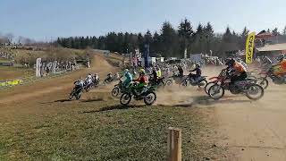 MX Motocross WOHLEN Start Motorrad 2022 Lizensfreies Fahren Töff Rennen 27032022 03042022 [upl. by Yraccaz]