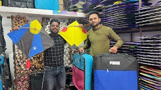 Kite Market Jaipur 2024  हण्डीपुरा पतंग बाज़ार  Makar Sankranti 2024  kite wholesale market 2024 [upl. by Jehiah284]