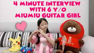 Miu Miu 6 year old guitar girl [upl. by Siravaj488]