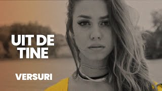 MIRA  Uit de tine Versuri  Lyric Video [upl. by Iaverne]