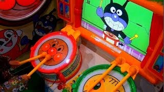 アンパンマン たいこでドンドン ばいきんまんとかびるんるん Anpanman Drums [upl. by Hebert]