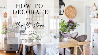 How to Decorate with Thrift Store Decor [upl. by Okin]