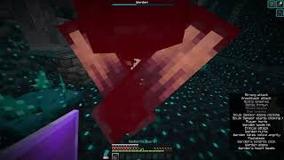 Minecraft  Warden Defeated  Killed In 016 Seconds Hard Difficulty [upl. by Costello]