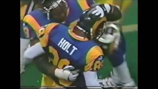 1999 Week 3 Falcons vs Rams Highlights [upl. by Aicul]