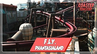 FLY  Phantasialand  Vekoma Flying Launched Coaster [upl. by Bleier]