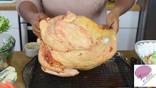 Seasoning a Turkey Properly Made Easy How to Make a Perfect Moist Well Seasoned Turkey [upl. by Cia]