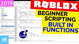 Built In Functions  Roblox Scripting for Beginners 9 [upl. by Llerrah]