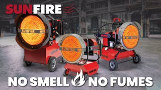 SunFire® DieselKerosene Radiant Heaters with No Smell and No Fumes for a safe heating experience [upl. by Fennie]