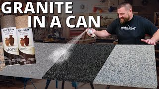 Spray on Granite Countertops  Stone Coat Epoxy [upl. by Yawnoc]