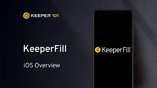 KeeperFill for iOS [upl. by Ario]