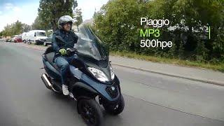 Test Piaggio MP3 500hpe 2020 [upl. by Gauldin]