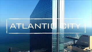 Atlantic City New Jersey  4K Drone Footage [upl. by Dranyl]