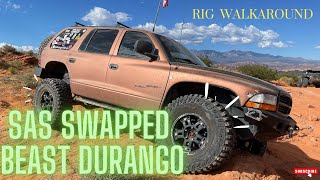 Ultimate Solid Axle Swapped Durango This Dodge Does it all [upl. by Bitthia153]