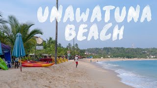 Unawatuna Beach  Sri Lanka Cinematic Tour with Sunrise and Sunset [upl. by Erdnael]