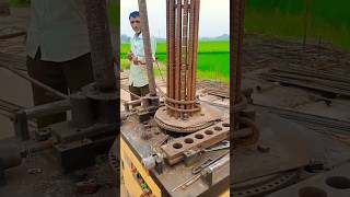 Spiral Spring By Binding MachineConstruction Work trending art vilral steelwork [upl. by Zebapda491]