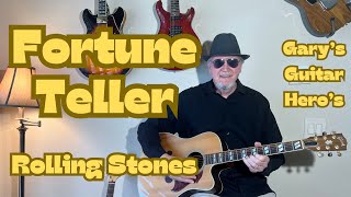 quotFortune Tellerquot Simplified Acoustic Guitar Lesson guitarcover beginnerguitarlessons [upl. by Yhtrod]