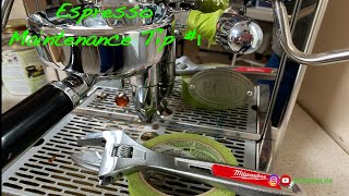 Espresso Maintenance Tip 1 Green Tape E61 Seals  Milwaukee ECM Technika V [upl. by Edmonda739]