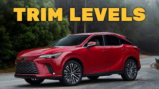 2023 Lexus RX Trim Levels and Standard Features Explained [upl. by Ninnette501]