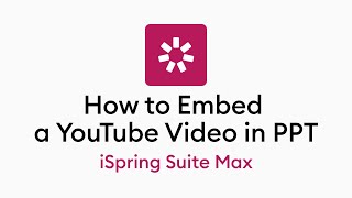 Inserting a YouTube video into Microsoft PowerPoint presentation [upl. by Newmann]