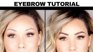 EYEBROW TUTORIAL  Faux Tattoo [upl. by Nah585]