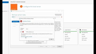 How to Demote Active Directory Domain Controller in Windows Server  metadata cleanup [upl. by Smiley852]