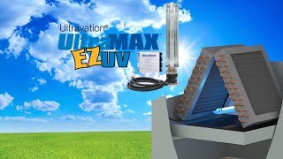 Ultravation UltraMAX™ EZUV™ Germicidal UV Lights for HVAC  Indoor Air Quality Products [upl. by Hoebart]