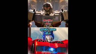 Optimus Prime TFO vs Megatron TFO transformersone [upl. by Giliana]