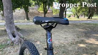 Dropper Seatpost CROSSER SP2038 [upl. by Ennaihs41]