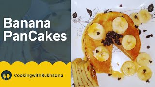 Banana Pancakes in 5 Minutes FLAT [upl. by Penland]