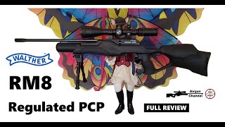 Walther ROTEK RM8 Rotex Full Review Regulated PCP Rifle  Accuracy Test [upl. by Eecal]