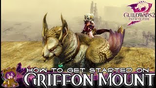 Guild Wars 2  How to Get Started on the Griffon mount [upl. by Millburn]