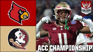 ACC Championship Louisville Cardinals vs Florida State Seminoles  Full Game Highlights [upl. by Bernie]