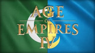 mYiAnotand Ottoman vs Worm Mongols  Age of Empires 4 Replay [upl. by Akinak]