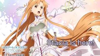 SAO MD  SCOUT TIME  The Godess of Creation Stacia Asuna [upl. by Aidole]