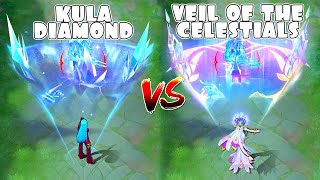 Aurora Veil of the Celestials VS Kula Diamon Skin Comparison [upl. by Eelnodnarb907]