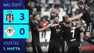 ÖZET Beşiktaş 30 Çaykur Rizespor  1 Hafta  202122 [upl. by Selway]