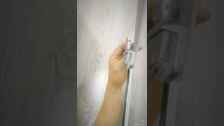 Pivot shower door installation video [upl. by Eihtur93]