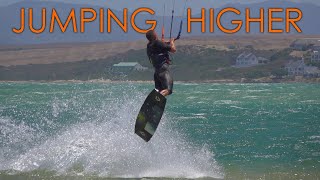 Jumping Higher Kiteboard Tutorial inc landing heli loops launching conditions amp safety [upl. by Jac245]