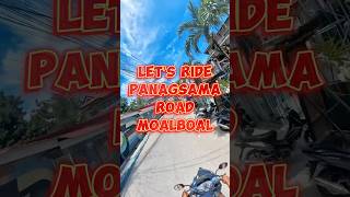 Let’s Ride Panagsama Road Moalboal  bike insta360 travel [upl. by Janenna]